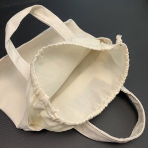 Heavy Cotton Covering Tote Bag 11” X 8.25" - Image 3