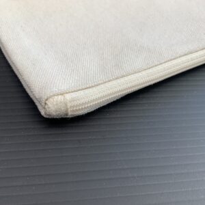 Heavy Cotton Zipper Pouch 8"x5" - Image 3