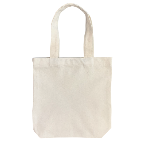 Heavy Cotton Basic Tote Bag 11”x11.5"