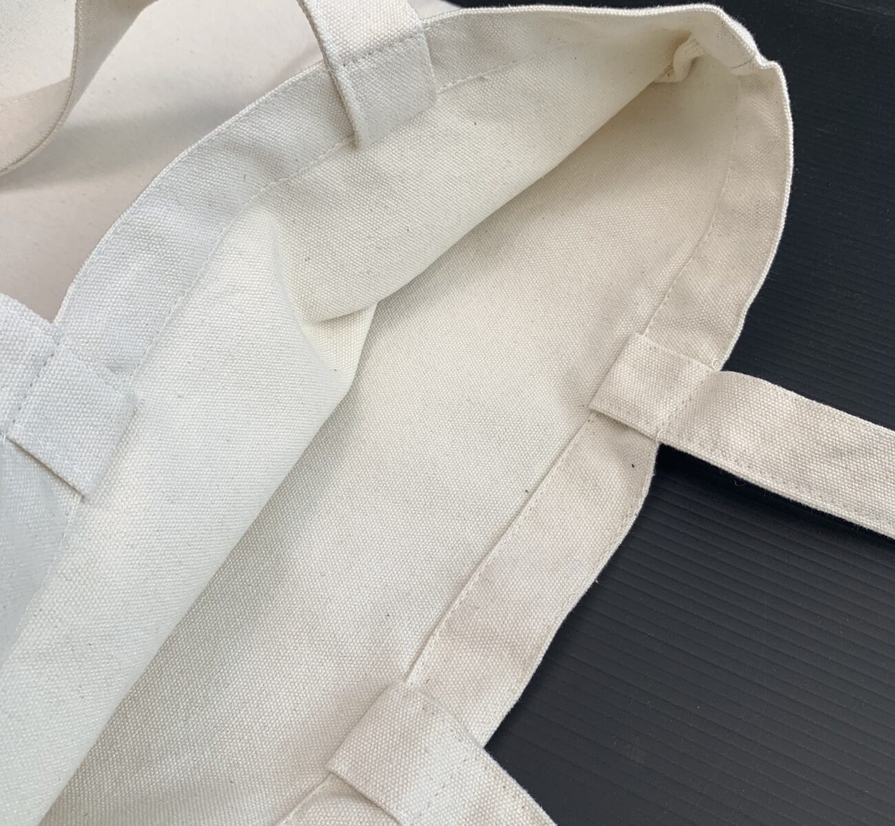 Heavy Cotton Shoulder Basic Bag 14”x14.5" - Image 3