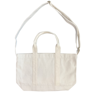 Heavy Cotton Dual Strap Tote Bag 15.25"x10"