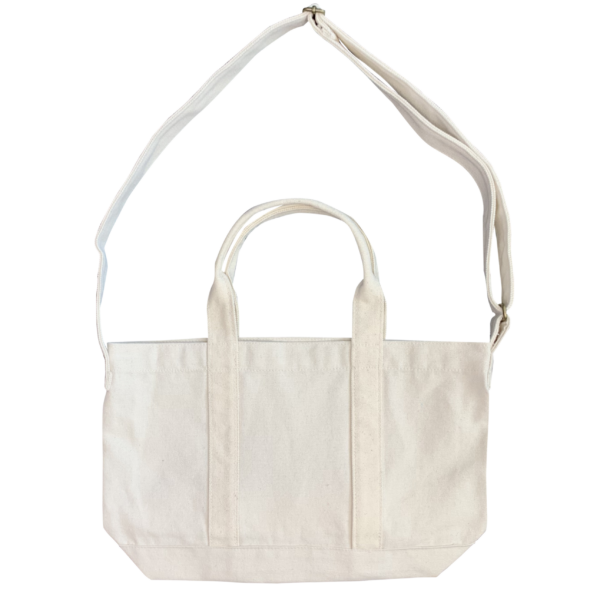 Heavy Cotton Dual Strap Tote Bag 15.25"x10"