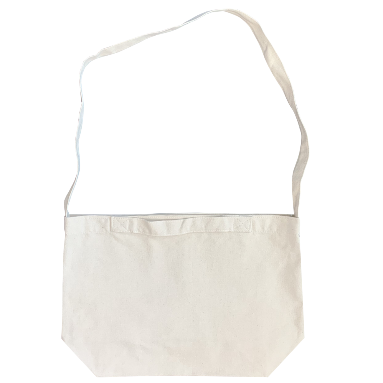 Heavy Cotton Crossbody Bag  17.75" X 12” - Image 1
