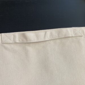 Heavy Cotton Crossbody Bag  17.75" X 12” - Image 2