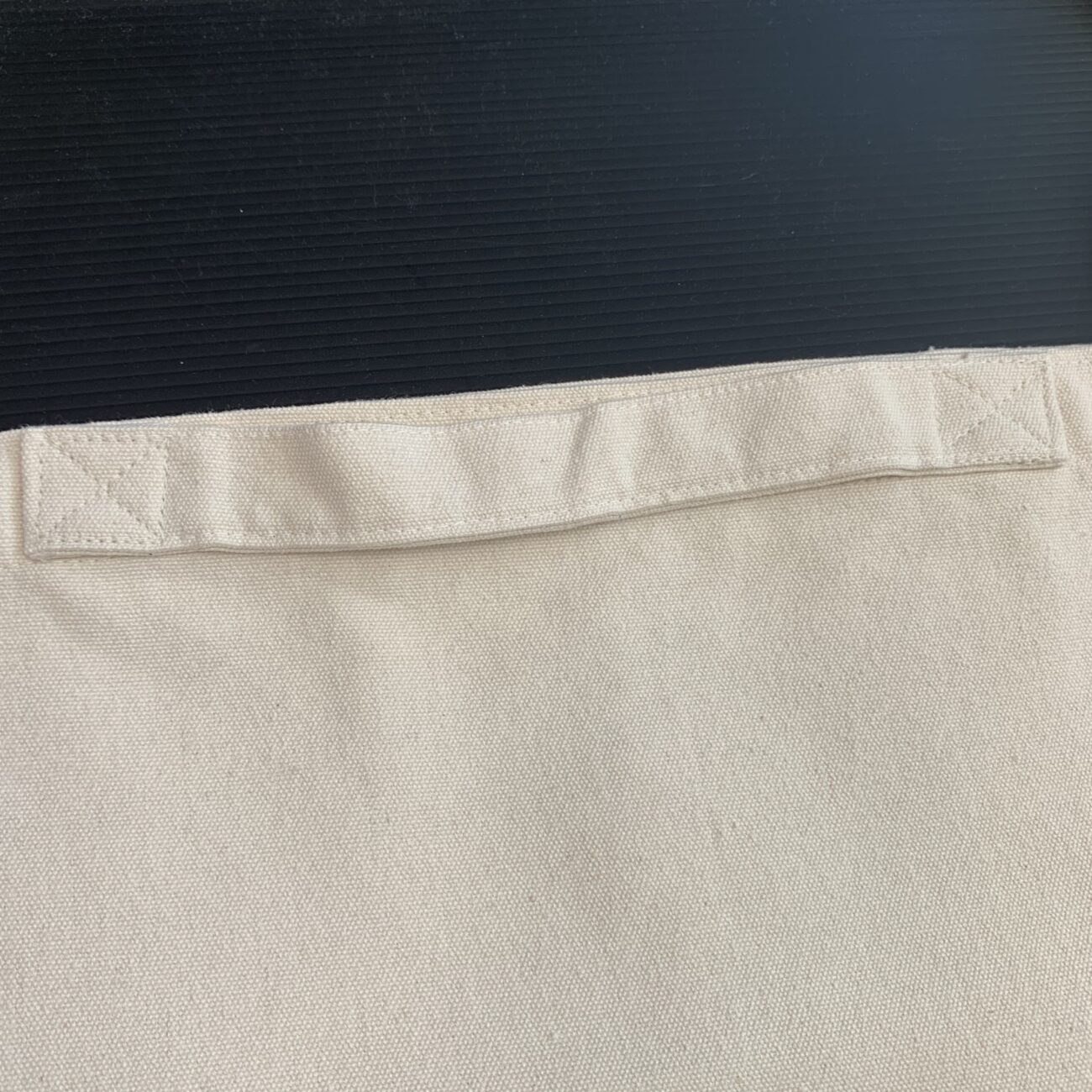 Heavy Cotton Crossbody Bag  17.75" X 12” - Image 2