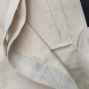 6 Color Peach-Soft touch Cotton Crossbody Bag 17.5"w X 12"h - Image 9