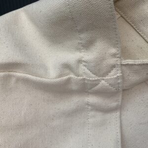 6 Color Peach-Soft touch Cotton Crossbody Bag 17.5"w X 12"h - Image 7