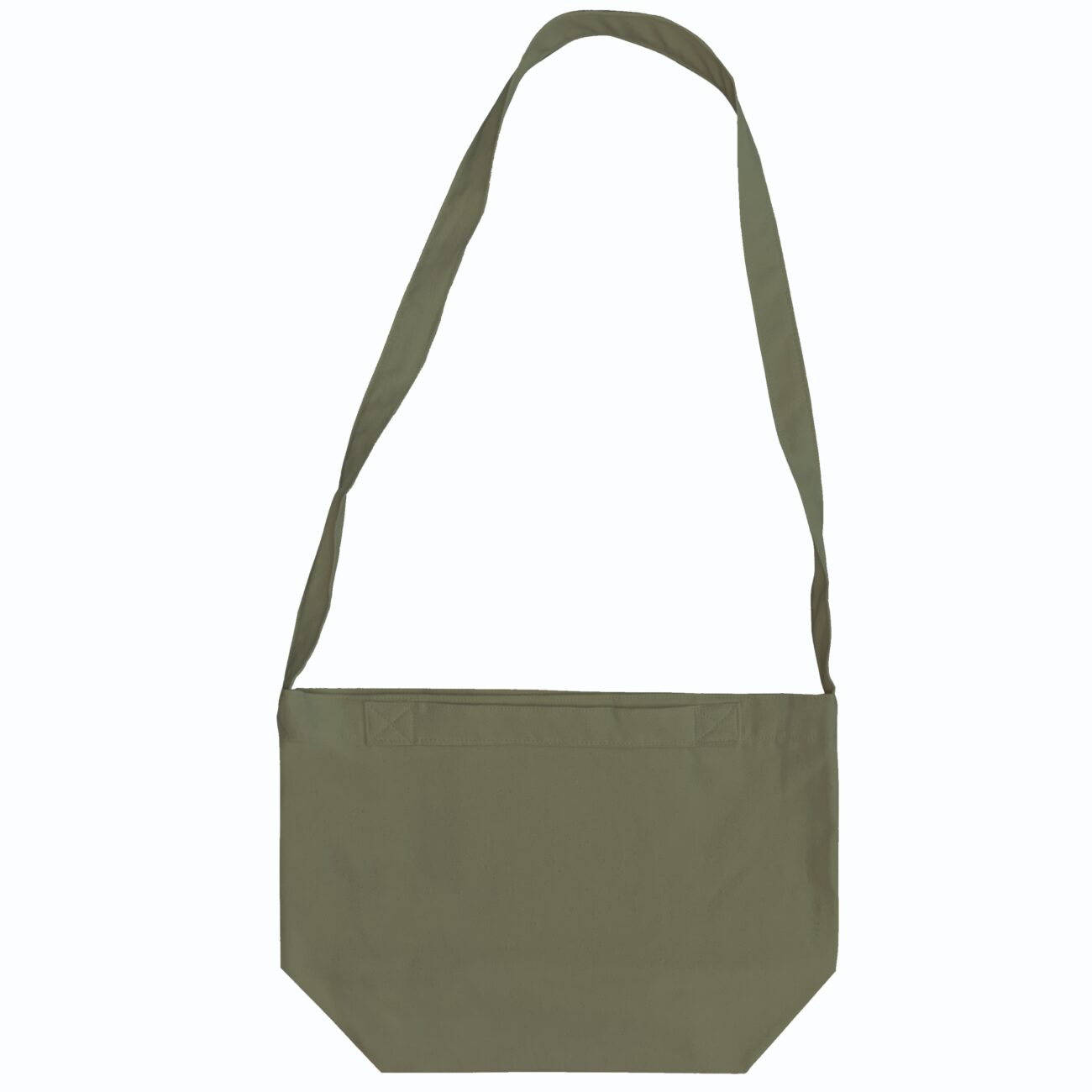 6 Color Peach-Soft touch Cotton Crossbody Bag 17.5"w X 12"h - Image 1