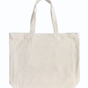 6 Color Peach-Soft touch Cotton Tote 18.5”w X 15.5"h - Image 2