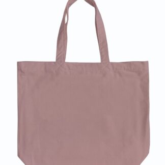 6 Color Peach-Soft touch Cotton Tote 18.5”w X 15.5"h