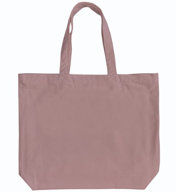 6 Color Peach-Soft touch Cotton Tote 18.5”w X 15.5"h
