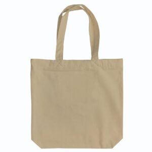 6 Color Peach-Soft touch Cotton Tote 15.5”w X 16.5"h