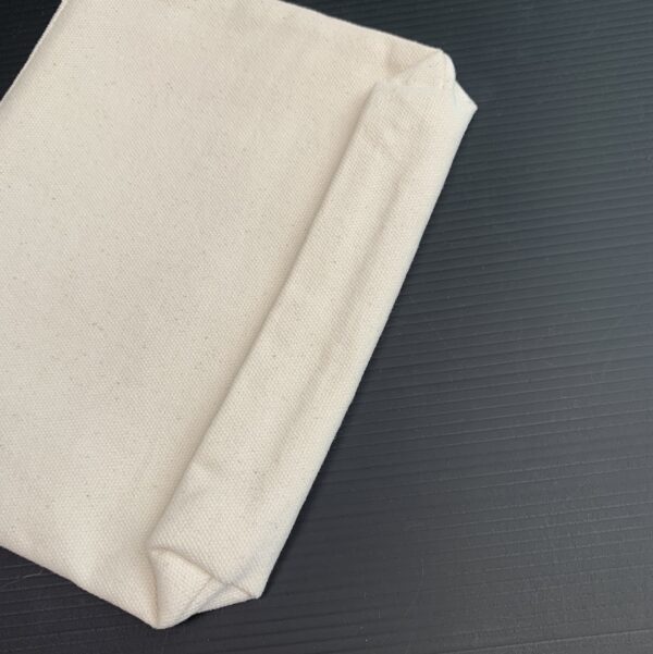 6 Color Peach Soft-Touch Cotton Zipper Pouch 9"X7"