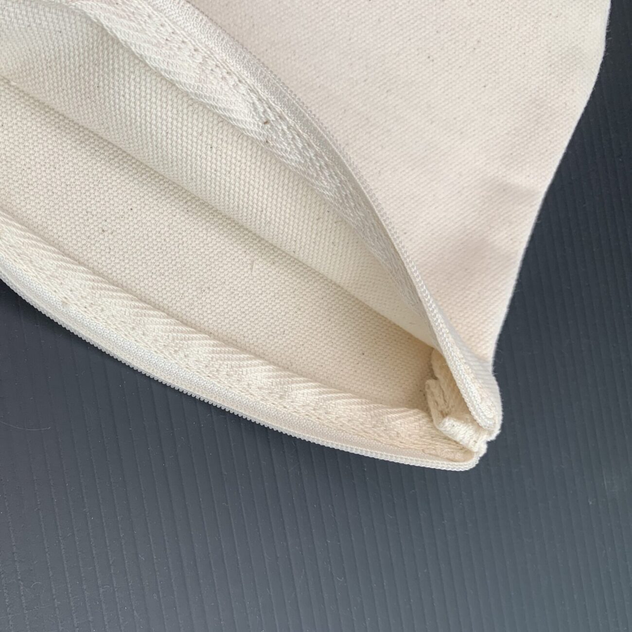 6 Color Peach Soft-Touch Cotton Zipper Pouch 9"X7" - Image 10