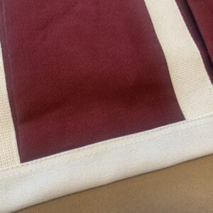 Heavy Cotton Shoulder Triple Front Pocket Bag 20”x14.25" - Image 13