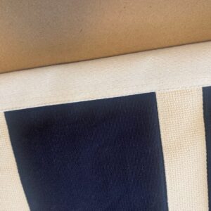 Heavy Cotton Shoulder Triple Front Pocket Bag 20”x14.25" - Image 12