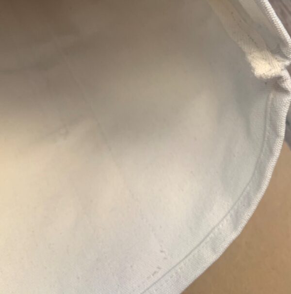Heavy Cotton Shoulder Triple Front Pocket Bag 20”x14.25"